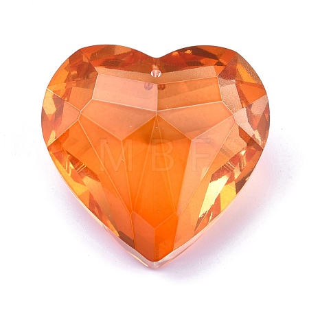 K9 Glass Rhinestone Pendants GLAA-Q087-02-1