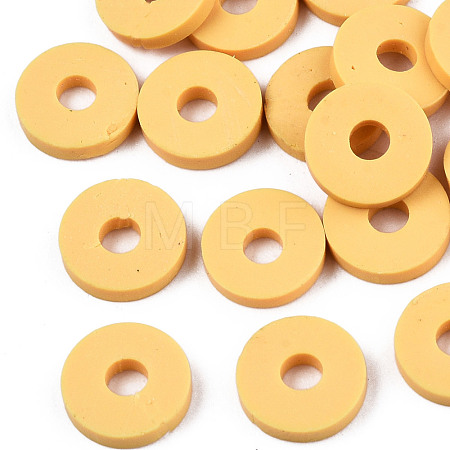 Handmade Polymer Clay Beads X-CLAY-Q251-6.0mm-96-1