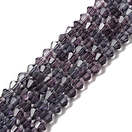 Imitation Austrian Crystal 5301 Bicone Beads GLAA-S026-03-1