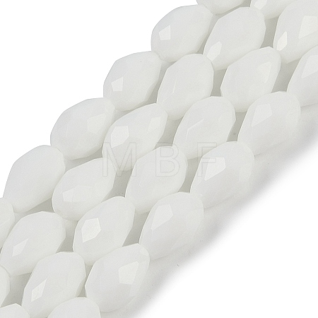 Opaque Solid Color Beads Strands EGLA-N013-P8mm-D02-1