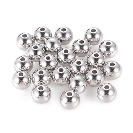 Non-Tarnish Stainless Steel Beads LS-X-STAS-R033-8mm-1