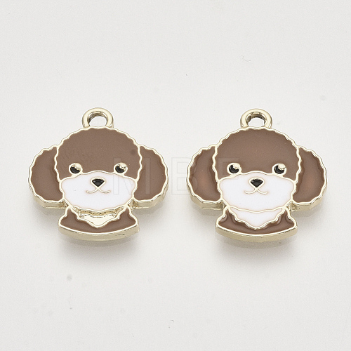 Alloy Enamel Pendants X-ENAM-S119-003D-1