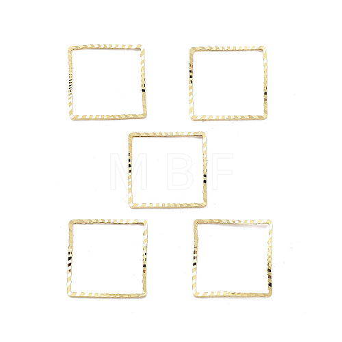 Brass Beads Frames KK-M288-01G-F-1