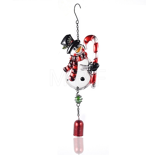 Christmas Glass Wind Chimes PW-WG1F002-03-1