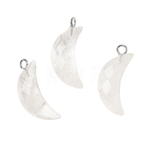 Natural Quartz Crystal Pendants G-L614-D05-P01-1