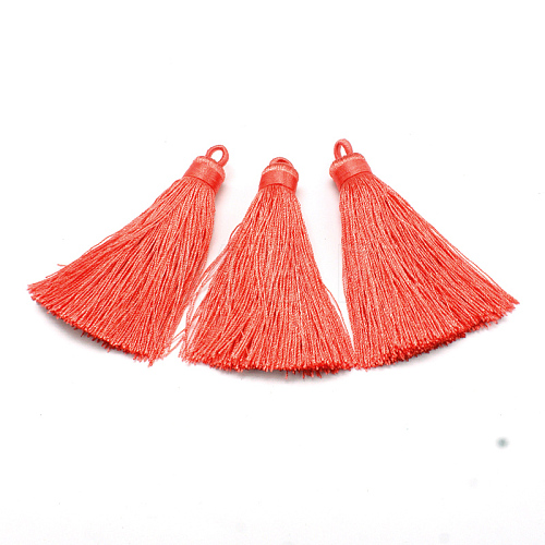 Nylon Tassel Big Pendant Decorations NWIR-I003-04-1