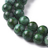 Natural Map Stone Picasso Jasper Beads Strands LS-G-F668-29-8mm-3