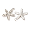 Alloy Rhinestone Pendants Cabochon Settings RB-CBAA987-10P-2