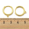 Brass Hoop Earrings EJEW-L211-012D-G-3