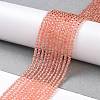 Transparent Glass Beads Strands LS-GLAA-H021-04-27-3