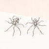 316 Surgical Stainless Spider Cuff Earrings EJEW-C160-03AS-4