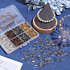 3200Pcs 4 Colors Glass Twisted Bugle Beads SEED-PA0001-51B-4
