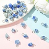 30Pcs 3 Styles Synthetic Shell Pendants PALLOY-YW00133-5