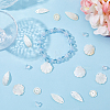 18Pcs 3 Styles Natural Sea Shell Pendants FIND-DC0003-75-5