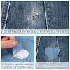 10Pcs 5 Colors Rectangle Self-adhesive Cloth Fabric DIY-CY0003-28-6