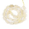 Natural Lemon Quartz(Heated) Beads Strands G-T138-26A-05-2