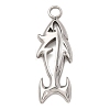 304 Stainless Steel Pendants LS-STAS-D129-13B-P-1