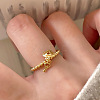 Brass Cuff Open Rings for Women FS-WG70A3A-02-1