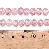 Transparent Glass Beads Strands GLAA-T023-10mm-A08-4