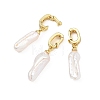 Natural Baroque Pearl Keshi Pearl Pendants PALLOY-JF05356-2