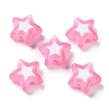 Star Acrylic Beads TACR-C001-02-2