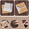 4Pcs Kraft Paper Passport Cover DIY-WA0001-39-5