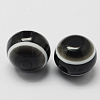 Round Evil Eye Resin Beads LS-RESI-R159-10mm-02-1