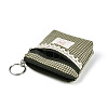 Plaid Pattern Cotton Cloth Wallets AJEW-N003-10-4