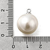 ABS Plastic Imitation Pearl Pendants FIND-H052-01I-01P-3