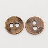 Tibetan Style Buttons TIBE-R178-R-FF-1