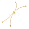 Adjustable Round Braided Microfiber Leather Cord Bracelet Making KK-CBAC260-01G-33-2