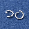 Brass Open Jump Rings KK-G604-08S-09-2
