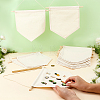 Polycotton Wall Hanging Brooch Jewelry Banner Holder AJEW-WH0596-833B-3