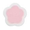 Flower-Shaped Silicone Heat Insulation Coasters AJEW-K055-03A-2