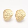 Smooth Surface Iron Stud Earring Findings IFIN-T012-47-RS-2