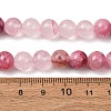 8MM Dyed Natural Green Jade Round Beaded Necklaces GG-CBAA808-04P-C-5