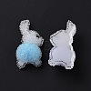 Opaque Resin Cabochons RESI-G062-02-4