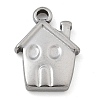 Anti-Tarnish 304 Stainless Steel Charms STAS-M084-01D-P-1
