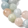 Natural Morganite Beads Strands GG-CBA0166-A01-12mm-4