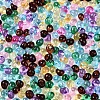 3/0 Baking Paint Glass Fringe Seed Beads SEED-A034-04K-2