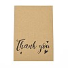 Kraft Paper Thank You Greeting Cards DIY-F120-01H-4