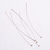 925 Sterling Silver Flat Head Pins STER-K017-45mm-S-2