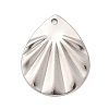 304 Stainless Steel Pendants STAS-F349-05P-02-1