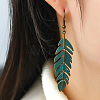 Bohemian Alloy Dangle Earrings WGA91CB-01-1