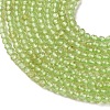 Natural Peridot Beads Strands G-P603-C-2mm-01-4