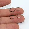 G23 Titanium C Shaped Clip on Nose Rings WGA60F5-01-4