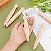 5Pcs Wooden Plant Dibber AJEW-CA0002-41-3