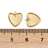 304 Stainless Steel Pendant Cabochon Settings X-STAS-A194-05E-G-3