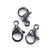 304 Stainless Steel Lobster Claw Clasps X-STAS-H353-F-02B-1