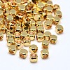 Brass Cube Beads X-KK-M085-A-07G-NR-1